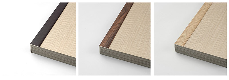 30*25 мм ПВХ L-образные кромочные полосы для полов из массива дерева