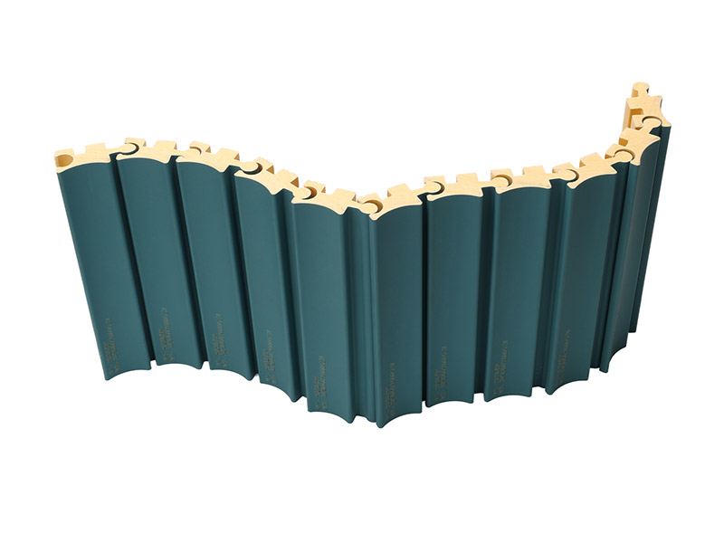 52*25 мм ПВХ вращающиеся рифленые стеновые панели