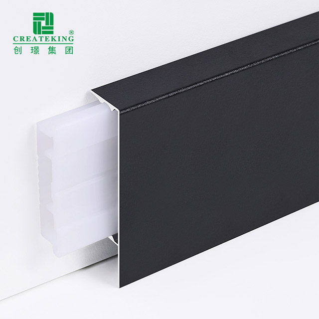 Плинтус из алюминиевого сплава 50*11,5 мм