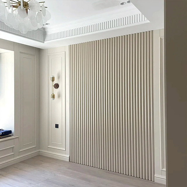 Полукруглая стеновая панель WPC 180*21 мм