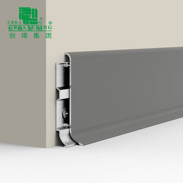 Плинтус из алюминиевого сплава 60*14,6 мм