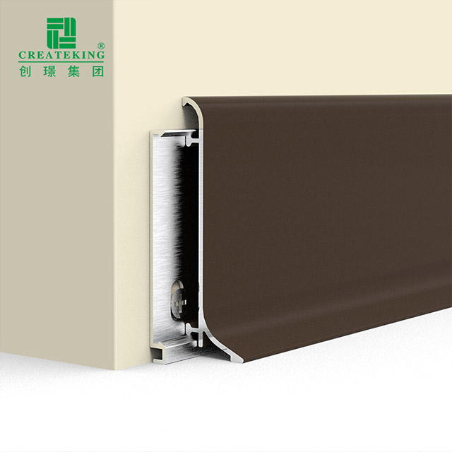 Плинтус из алюминиевого сплава 50*14,6 мм