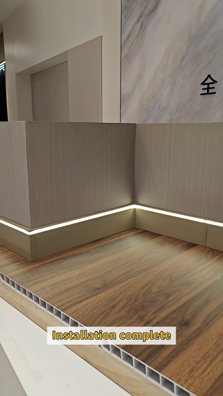 80*9 мм светодиодный плинтус из алюминиевого сплава (DWF80)