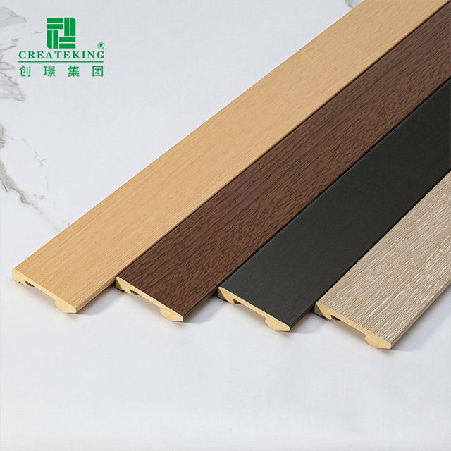 Плинтус из твердого ПВХ 60*12 мм с клипсой