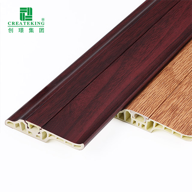 Плинтус из ягненка из ПВХ 68*17 мм