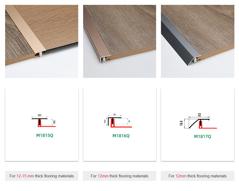 Алюминиевый Т-образный молдинг