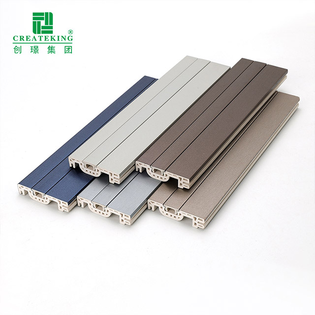 Плинтус для скрытого гвоздя WPC 50*12 мм