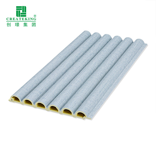 Стеновая панель WPC полукруглого дизайна 158*15 мм