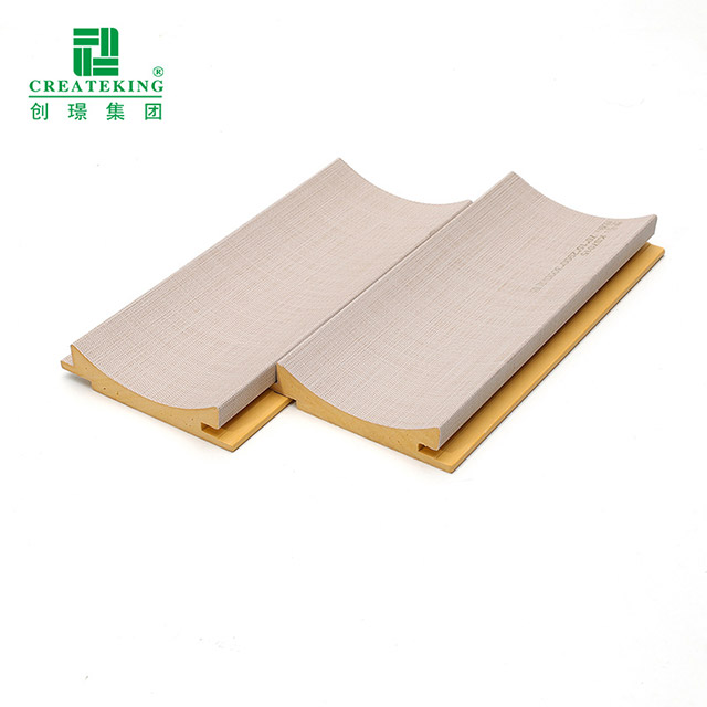 Стеновая панель с внутренней дугой 70*15 мм с рифлением