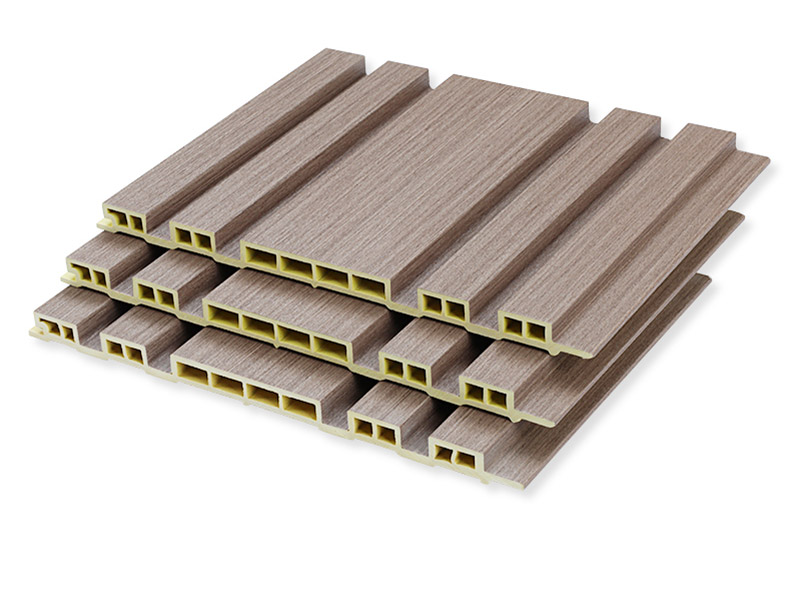 Рифленые стеновые панели из ДПК