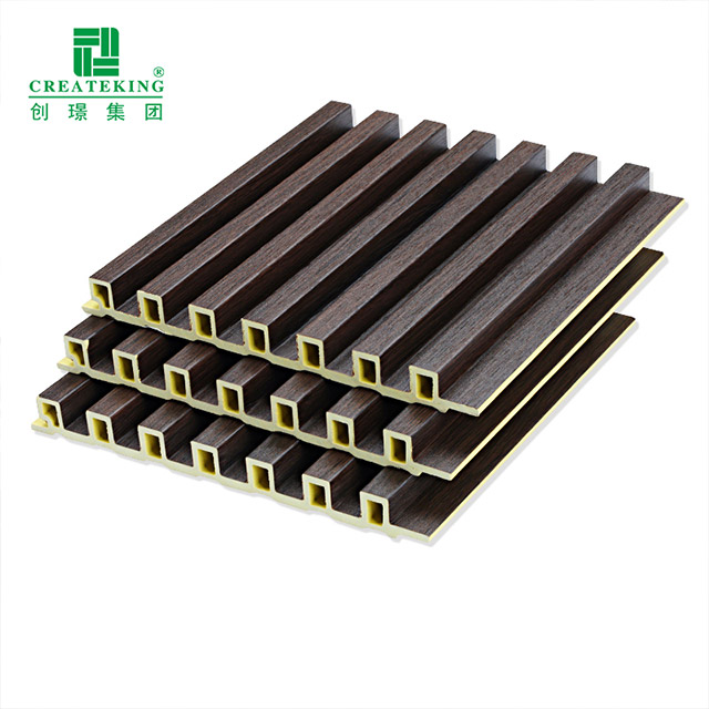 Внутренние рифленые стеновые панели WPC 148*14 мм