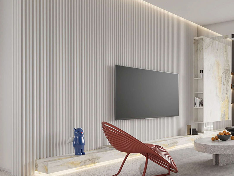 Преобразите свою гостиную с помощью рифленых стеновых панелей из ПВХ