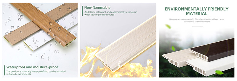 Плинтус из ПВХ 100*15 мм