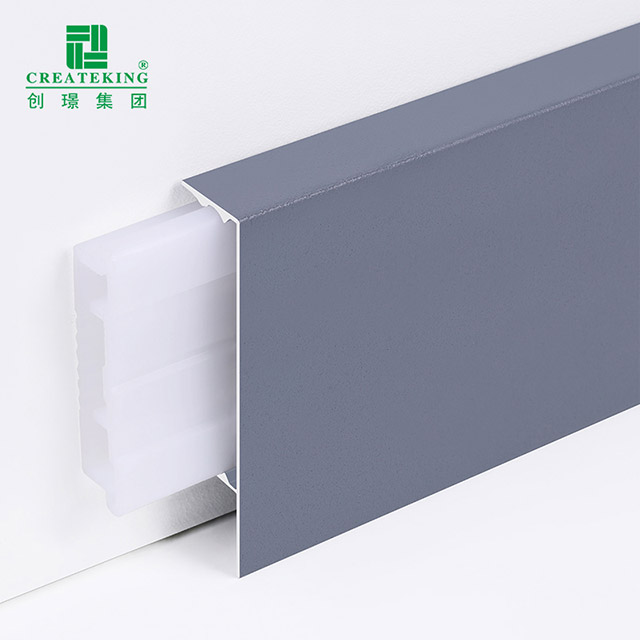 Плинтус из алюминиевого сплава 50*11,5 мм