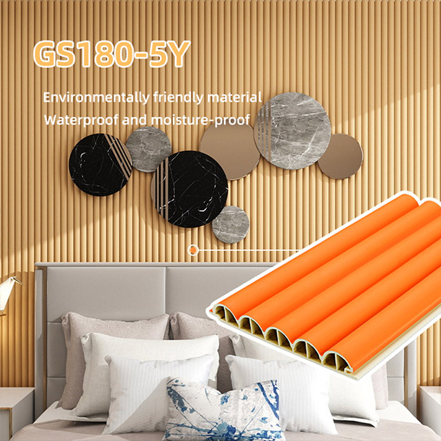 Полукруглая стеновая панель WPC 180*21 мм