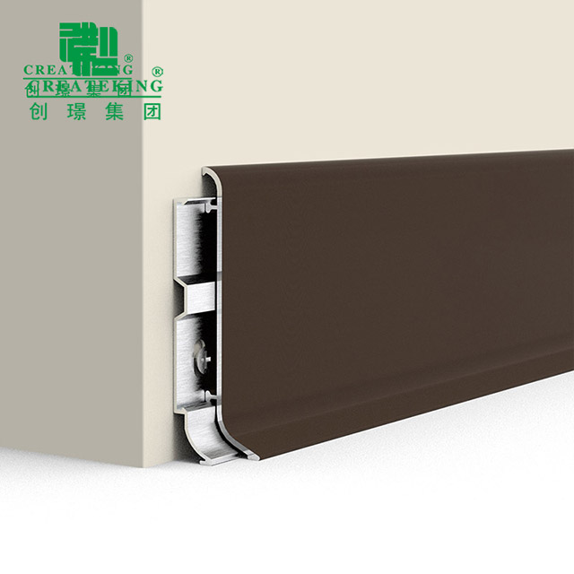 Плинтус из алюминиевого сплава 60*14,6 мм