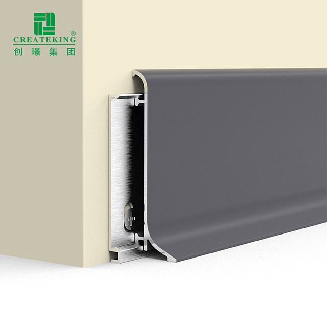 Плинтус из алюминиевого сплава 50*14,6 мм