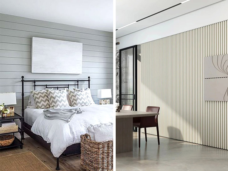 Разница между Shiplap и стеновыми панелями из ПВХ