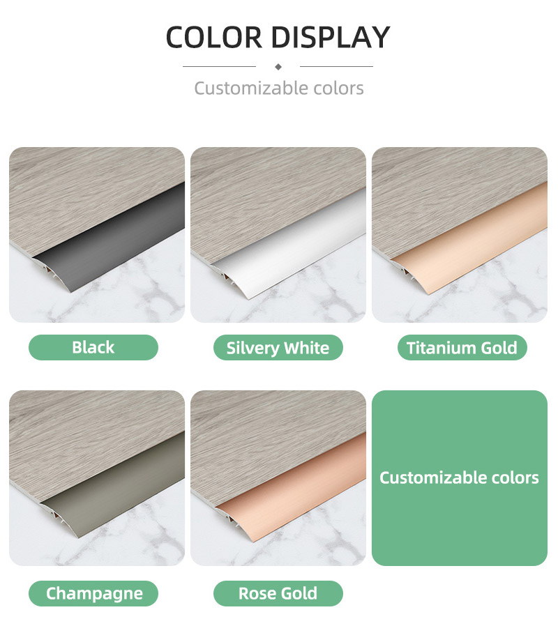 Металлическая дверная пороговая полоса