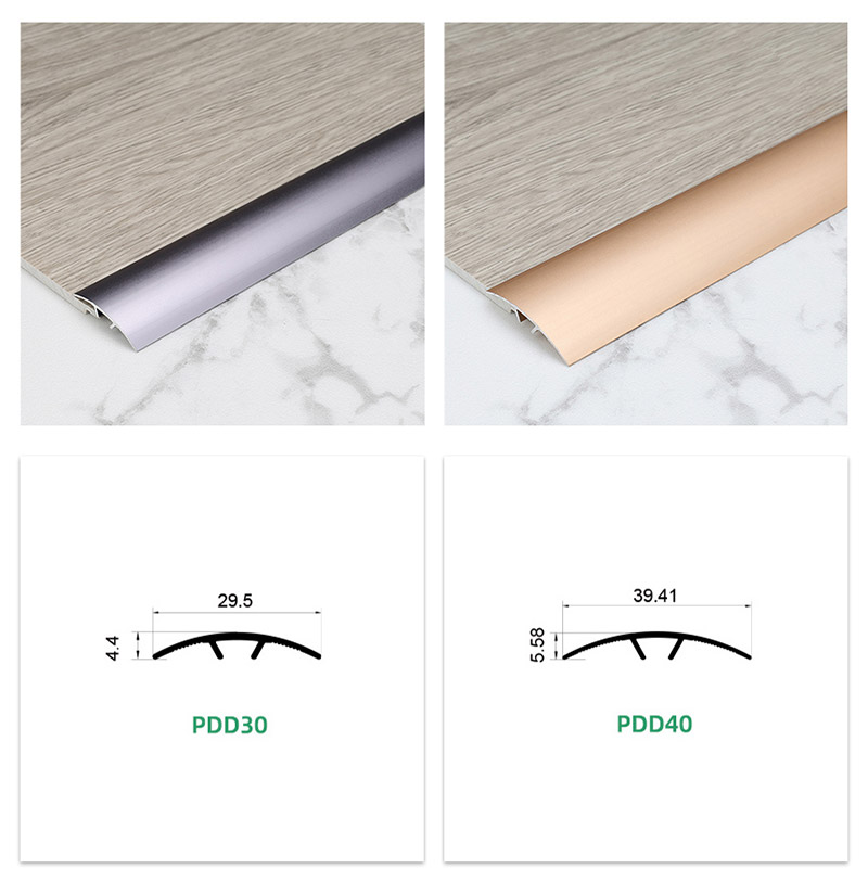 Металлическая дверная пороговая полоса