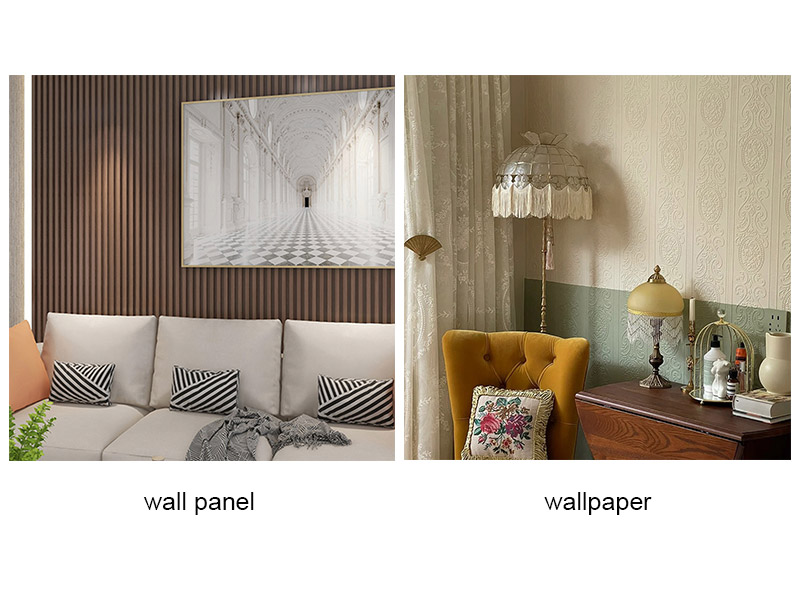 Что лучше, настенная панель или обои?