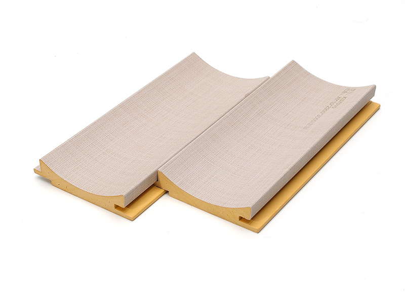 Стеновая панель с внутренней дугой 70*15 мм с рифлением