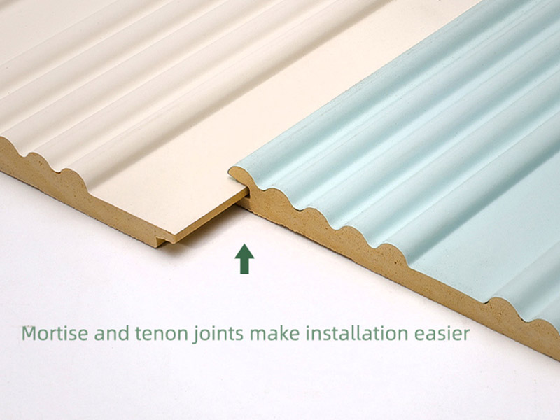 164*7,8 мм изогнутая сплошная рифленая стеновая панель