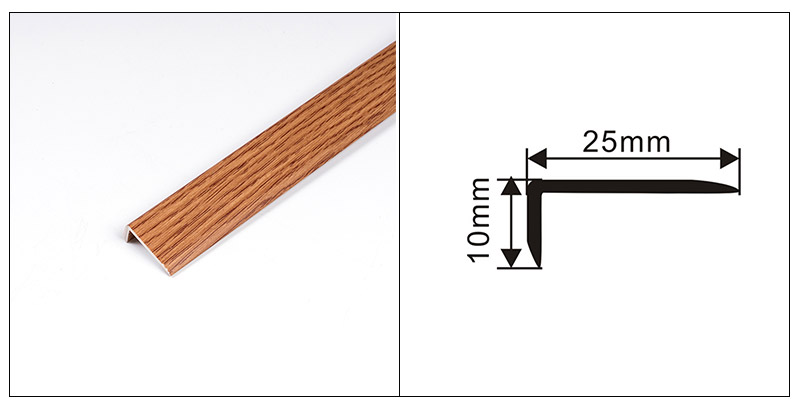 Г-образные планки для деревянного пола