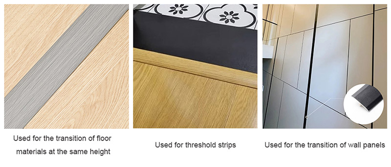 ПВХ Т-образные кромки пола