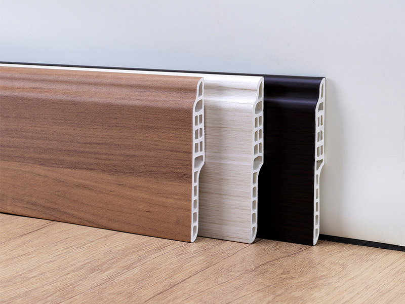 Плинтус из ягненка из ПВХ 95*16 мм