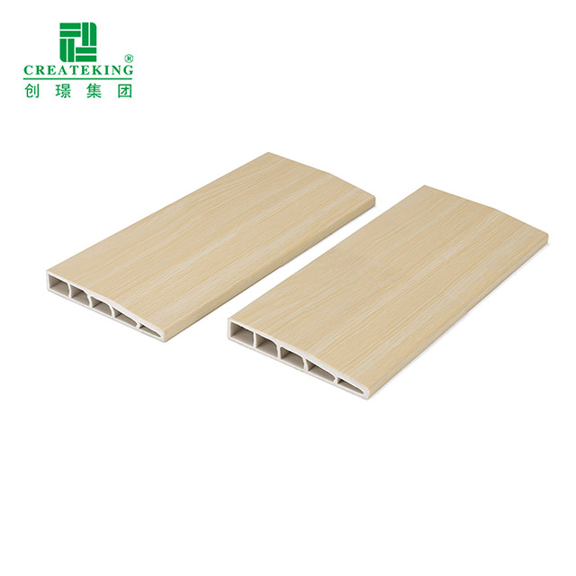 Плинтус из ПВХ с фаской 100*15 мм