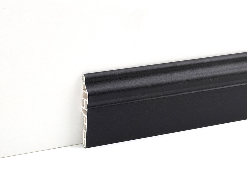 Полый плинтус из ПВХ 70*16 мм с несколькими полостями