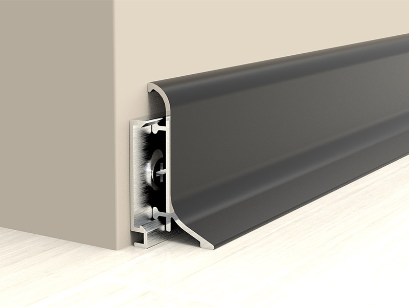 Плинтус из алюминиевого сплава 30*14,6 мм