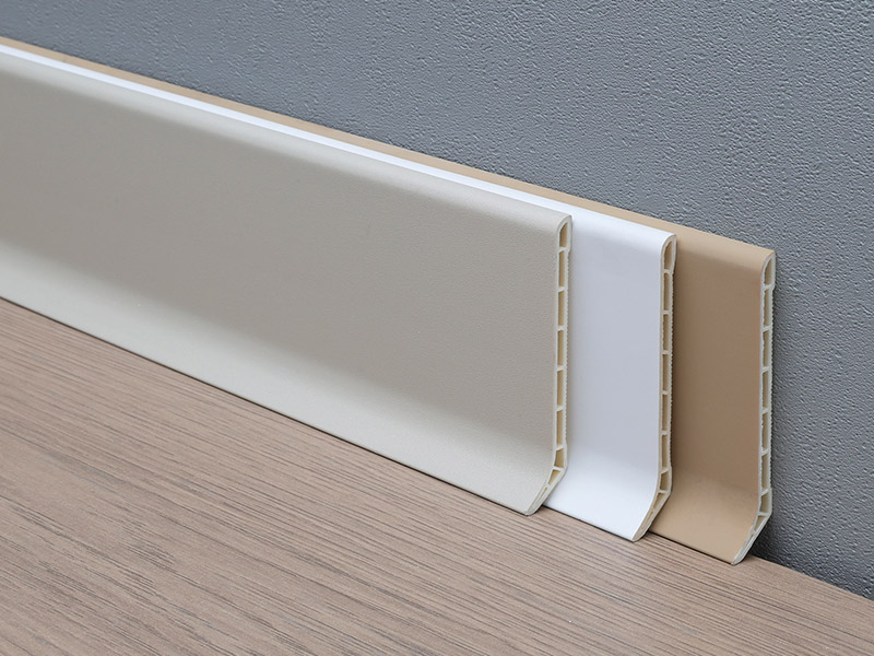 Гибкий плинтус из ПВХ 70*13,5 мм