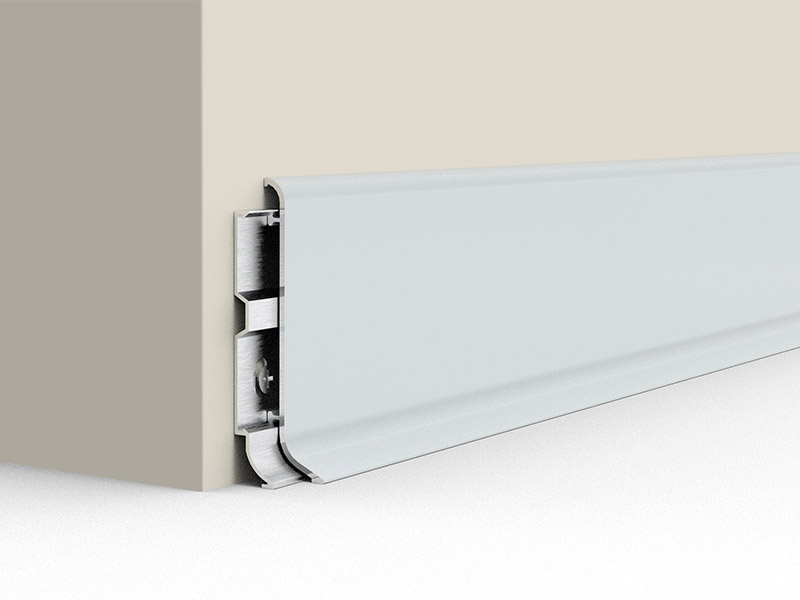 Плинтус из алюминиевого сплава 60*14,6 мм