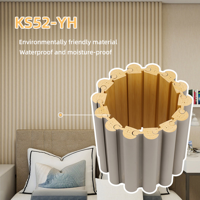 Полукруглая облицовка ПВХ