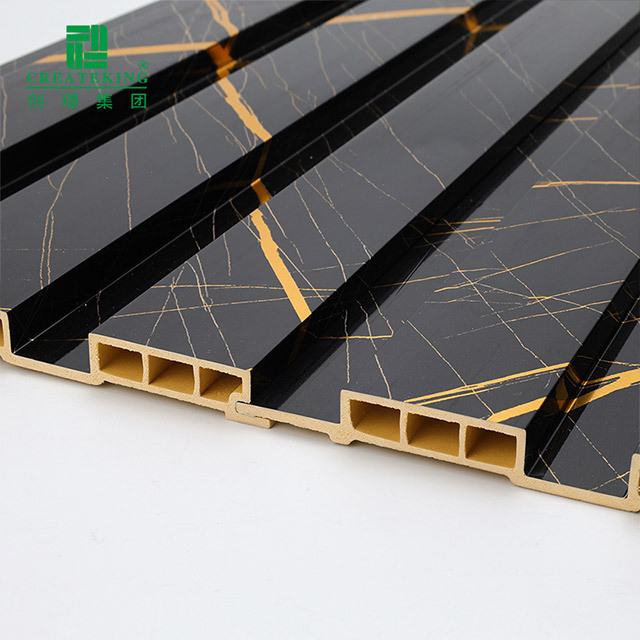 204*17 мм ПВХ полые рифленые стеновые панели