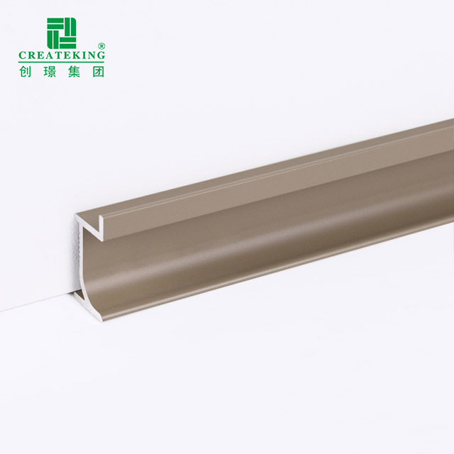 Встраиваемый алюминиевый плинтус 20*12 мм