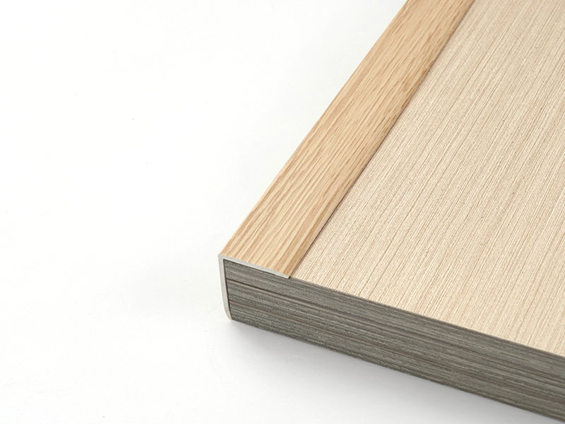 L-образные кромочные планки для углов пола из массива дерева из ПВХ