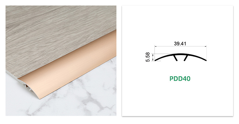 Металлическая дверная пороговая полоса