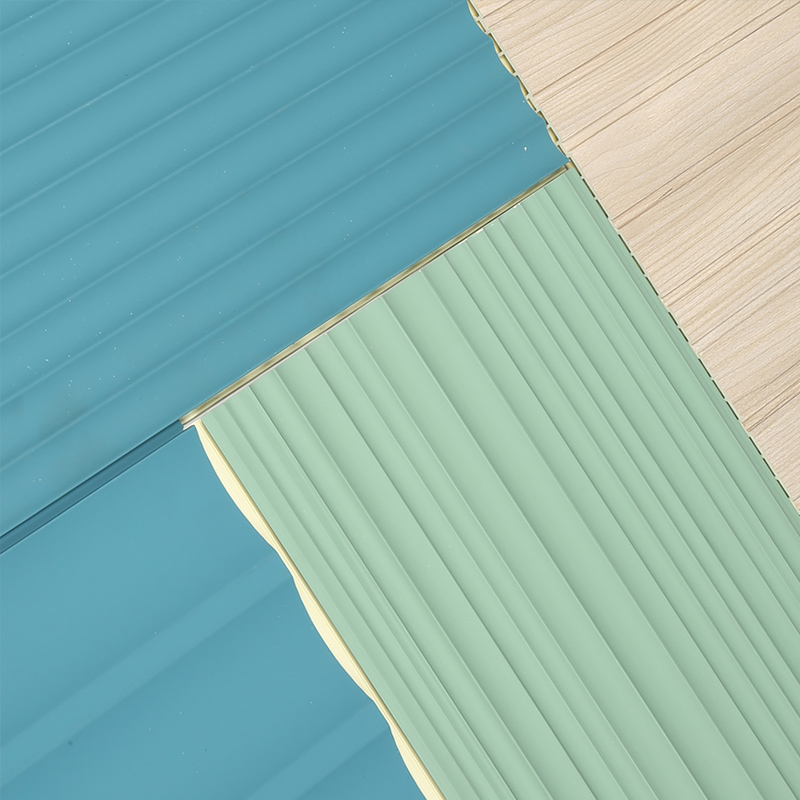 WPC желобчатая стеновая панель