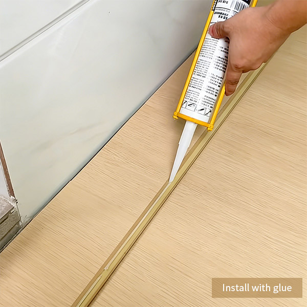 Редуктор для пола из ПВХ 48*7,5 мм