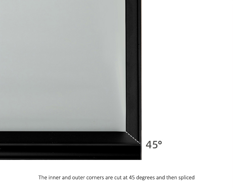 50**9,7 мм встраиваемый плинтус из алюминиевого сплава