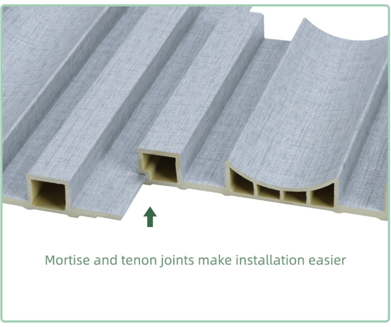 Вогнутые полые стеновые панели 158*19 мм