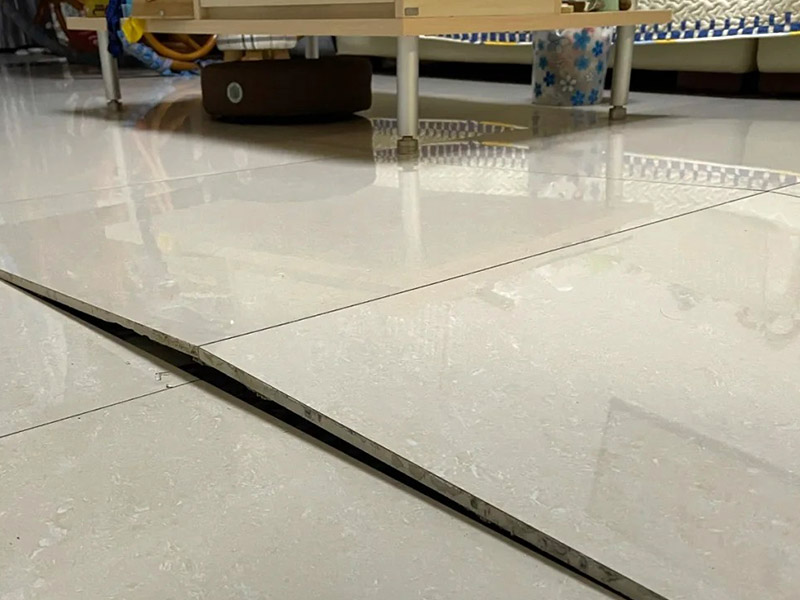 Как отремонтировать деформированный край плитки?