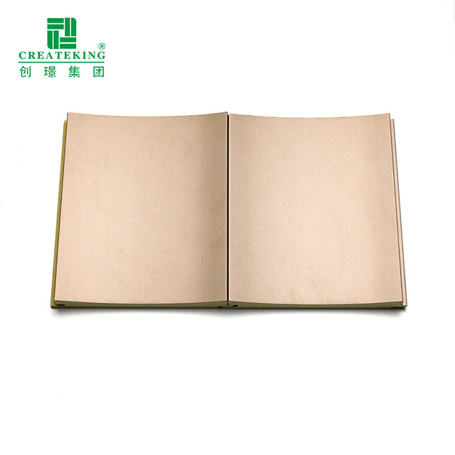 Волнообразные стеновые панели с внутренней дугой 128*15 мм