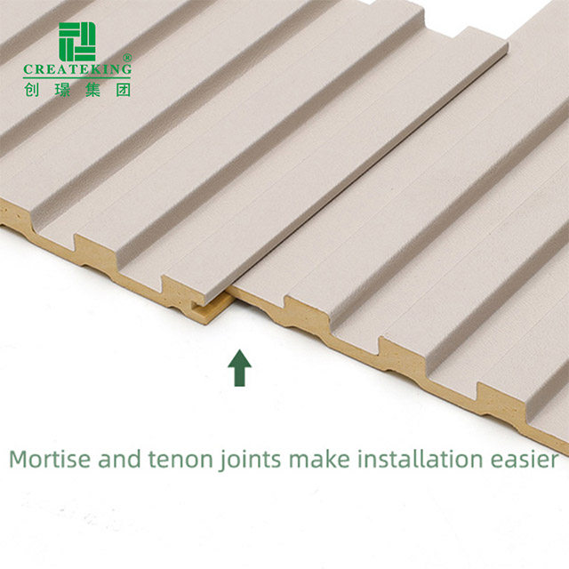 Стеновые панели из твердого ПВХ с рифлением 130*7,8 мм