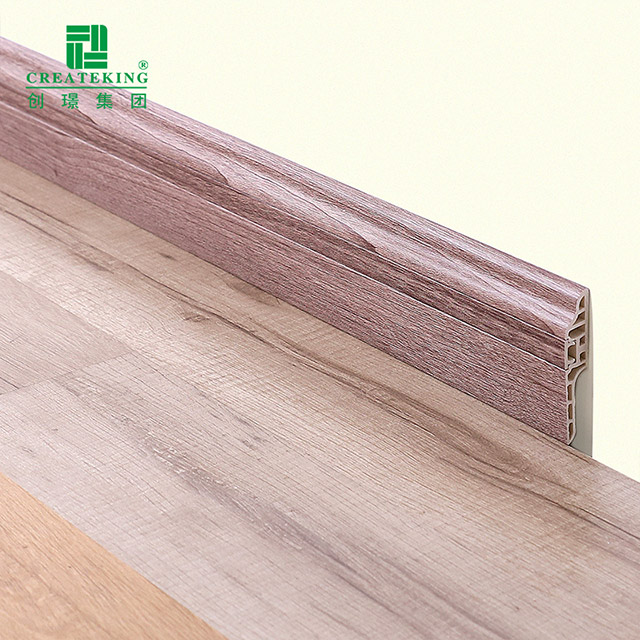 78*17 мм ПВХ ягненок язык скрытый плинтус для ногтей