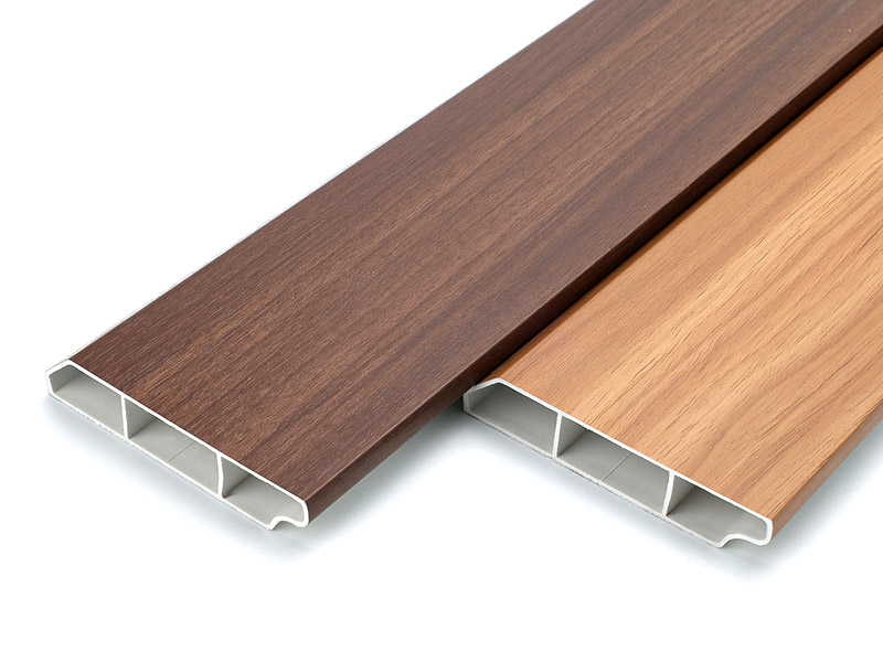 Полый плинтус из ПВХ 99*19 мм