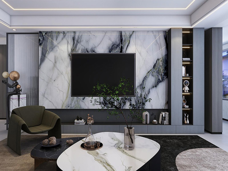 Купить панели из мраморного листа ПВХ